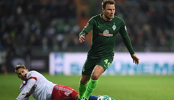Philipp Bargfrede hat seinen Vertrag bei Werder Bremen verlängert.
