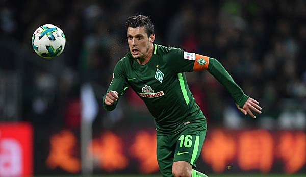 Werder Bremen: Baumann ist optimistisch in Bezug auf eine Junuzovic-Verlängerung.