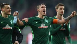 Max Kruse (Werder Bremen): Neben Belfodil der Sieggarant im Werder-Team. Hatte die meisten Ballaktionen seiner Mannschaft (70), war an insgesamt 9 der 20 Torschüsse beteiligt und erzielte den 3:1-Endstand.