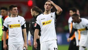 Platz 15: Borussia Mönchengladbach - Einsätze des Videobeweises: 4, Positive/Negative Entscheidung: 1:3, Differenz: -2.
