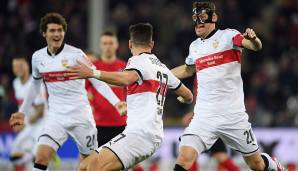 Platz 1: VfB Stuttgart - Einsätze des Videobeweises: 11, Positive/Negative Entscheidung: 10:1, Differenz: +9.
