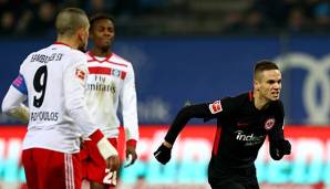 In der Hinrunde verlor der HSV gegen Frankfurt.