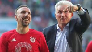 Franck Ribery gewann mit dem FC Bayern bisher acht Deutsche Meisterschaften.