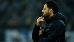 Domenico Tedesco holt sich Ratschläge von Schalkes Jahrhundert-Trainer.