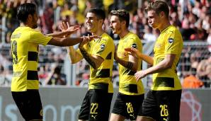 Platz 12: Borussia Dortmund - 13 Tore nach Standards (57 Tore insgesamt).