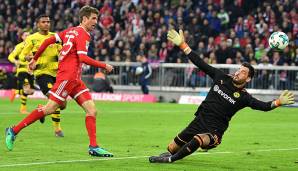 MITTELFELD - Thomas Müller (FC Bayern München): Hatte die erste Chance gegen den BVB (3.) und bereitete Riberys Abseitstor vor (9.). Gab den Assist vor dem 1:0, erzielte das 3:0 selbst und leitete das 6:0 ein.