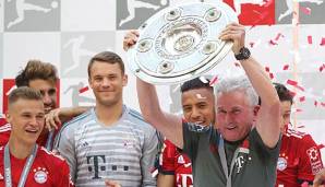 Die Bayern wurden 2017/18 zum 28. Mal deutscher Meister.