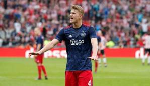 Matthijs de Ligt von Ajax Amsterdam wird von halb Europa beobachtet