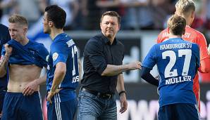 Bleibt auch im Abstiegsfall Cheftrainer des HSV: Christian Titz.