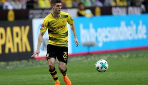 Platz 14: Christian Pulisic (Borussia Dortmund) - 26,67 Prozent