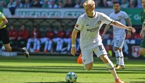 Platz 12: Julian Brandt (Bayer 04 Leverkusen) – 111 Dribblings
