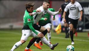 Platz 9: Ante Rebic (Eintracht Frankfurt) – 117 Dribblings