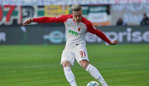 Platz 1: Philipp Max (FC Augsburg) - 170 Flanken