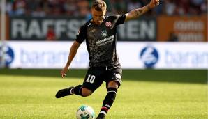 1. FSV Mainz: Alexandru Maxim mit 2 Toren (im Sommer vom VfB Stuttgart gekommen).