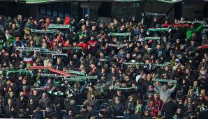 10.: Hannover 96. Zuschauerschnitt: 42.008 - ausverkaufte Spiele: 6.