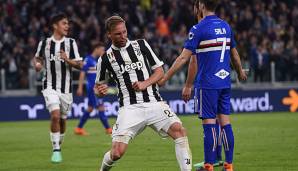 Seltene Freuden im Juventus-Trikot: Benedikt Höwedes kam in Turin auf lediglich 248 Einsatzminuten, erzielte dabei aber sogar einen Treffer gegen Sampdoria.