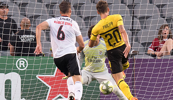 Maximilian Philipp erzielte beide Tore von Borussia Dortmund