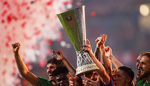 Den Europa-League-Pokal gewann vergangene Saison Atletico Madrid.