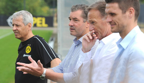 Der BVB geht mit Trainer Lucien Favre in die neue Saison.