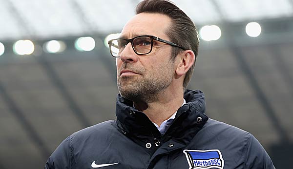 Der Hertha BSC Michael Preetz lobt die eigene Nachwuchsarbeit.