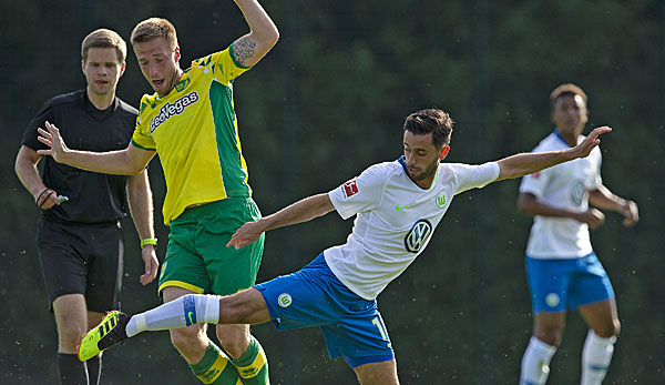 Trennten sich im Test in Barsinghausen Unentschieden: Norwich City und der VfL Wolfsburg.