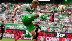 2015/16: Kevin De Bruyne vom VfL Wolfsburg zu Manchester City für 76 Millionen Euro.