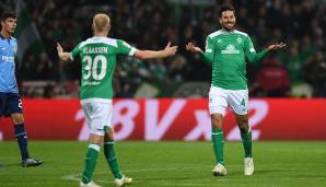 Platz 1: Claudio Pizarro (40 Jahre, 7 Monate, 15 Tage) - am 18. Mai 2019 für Werder Bremen gegen RB Leipzig.