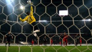04.03.2009 mit Bayer Leverkusen: 4:2 im DFB-Pokal-Viertelfinale. EIN SIEG!
