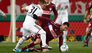 08.02.2012 mit dem VfB Stuttgart: 0:2 im DFB-Pokal-Viertelfinale.