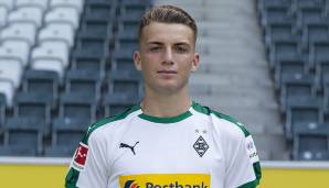 Louis Beyer (18; 3 BL-Spiele): Wechselte mit 15 aus der Jugend von Fortuna Düsseldorf an den Niederrhein zu Borussia Mönchengladbach und durchlief dort von der U16 bis zur U19 alle Mannschaften.