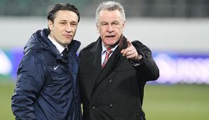 Niko Kovac (l.) und Ottmar Hitzfeld arbeiteten einst zusammen bei den Bayern.