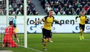 Marco Reus von Borussia Dortmund befindet sich aktuell in bestechender Form.