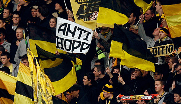 Teile der BVB-Fans beleidigten Dietmar Hopp.