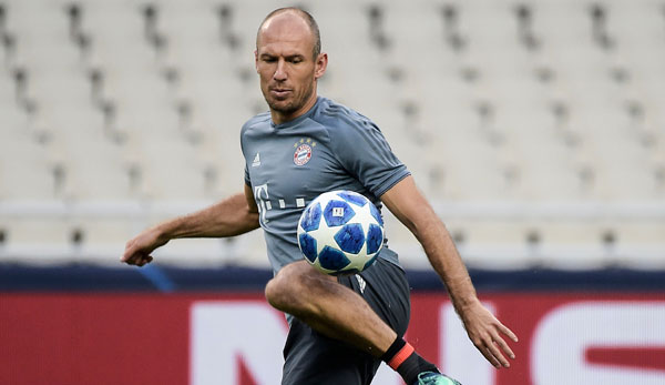Arjen Robben wird gegen seinen Lieblingsgegner Dortmund nicht spielen können.