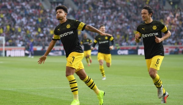 Thomas Delaney von Borussia Dortmund ist begeistert von Jadon Sancho.