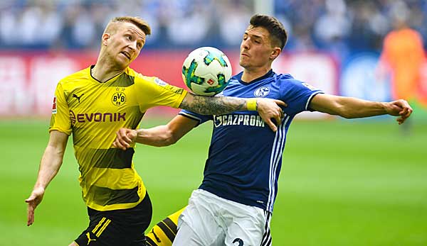 Stand schon bei drei Revierderbys gegen den BVB auf dem Platz und duellierte sich unter anderem mit Marco Reus: Schalkes Mittelfeldspieler Alessandro Schöpf.