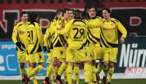 5. Dezember 2010: Mit einem 2:0 in Nürnberg machte Borussia Dortmund am 15. Spieltag die bis zum Wochenende letzte Herbstmeisterschaft klar - und holte am Ende auch souverän den Titel. Nimmt die schwarz-gelbe Erfolgsstory nun eine ähnliche Entwicklung?