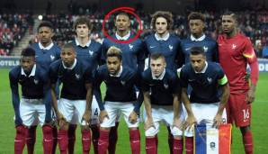 Sebastien Haller war ein fester Bestandteil der französischen U21-Nationalmannschaft. Er spielte unter anderem mit den späteren Weltmeistern Benjamin Pavard und Corentin Tolisso zusammen.