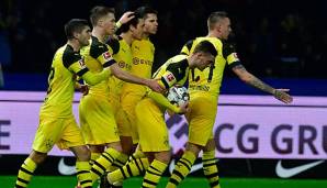 Borussia Dortmund steht in der Bundesliga auf Rang zwei.