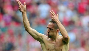 Platz 12: Franck Ribery (FC Bayern München) - 84 Tore in 265 Spielen.