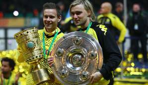 Chris Löwe (11 Pflichtspiele): Ein Jahr nach dem Double verließ er Dortmund und schloss sich Kaiserslautern an. Ab 2016 spielte der Linksverteidiger bei Huddersfield Town. Nach dem Abstieg aus der Premier League ging es zu Dynamo Dresden. Nun vereinslos.