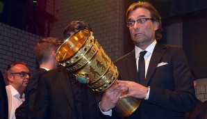 TRAINER - Jürgen Klopp: 2015 verließ er den BVB nach einem verlorenen Pokalfinale gegen Wolfsburg. Seit dem folgenden Oktober beim FC Liverpool tätig - wo er die 2019 die Champions League und 2020 die Premier League gewann.