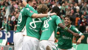 Platz 11: 18 Minuten - u.a. Diego (Werder Bremen) am 29. September 2007 beim Spiel gegen Arminia Bielefeld.