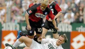 Platz 14: 24 Minuten - u.a. Marcelinho (Hertha BSC) am 4. Dezember 2004 beim Spiel gegen Borussia Mönchengladbach.