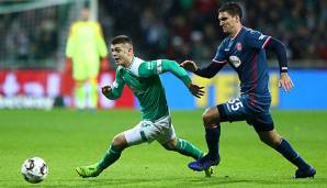 Werder Bremen gewann das Duell gegen Fortuna Düsseldorf in der Vorrunde mit 3:1.