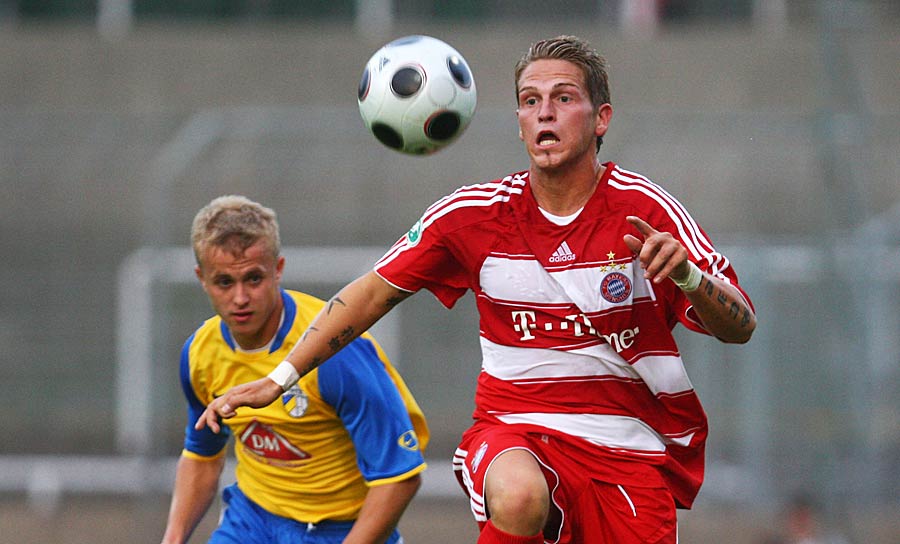 Marco Stier: Nicht nur innerhalb des Profibereichs gab es Wechsel zwischen den Klubs - 2006 verließ der Stürmer Werder, um in der Bayern-Reserve zu spielen. Inzwischen hat Stier seine Karriere beendet.