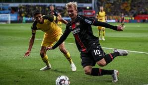 Julian Brandt steht Gerüchten zufolge vor einem Wechsel zu Borussia Dortmund, schließt das momentan aber noch aus.