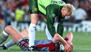 Peter Schmeichel besiegte den FCB im Champions-League-Finale 1999 in einem dramatischen Spiel.