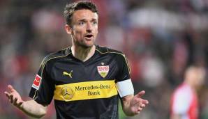 Steht nach insgesamt 17 Jahren beim VfB Stuttgart vor dem Abschied: Kapitän Christian Gentner.