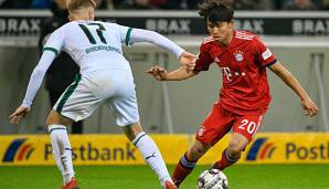 Woo-Yeong Jeong kam in der Bundesliga bislang einmal zu einem Kurzeinsatz.